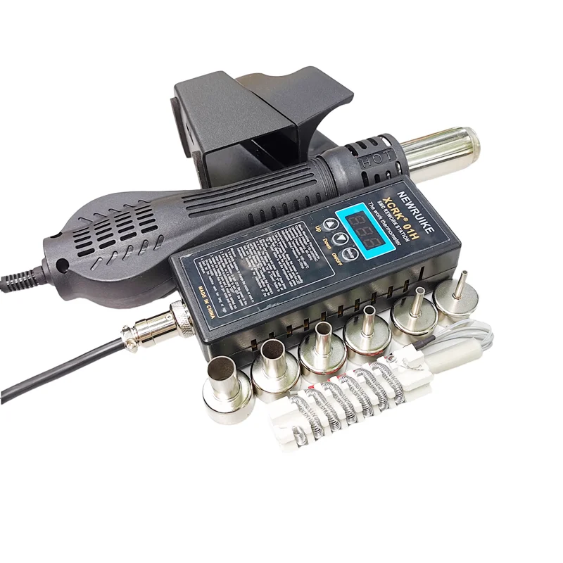 Пистолет горячего воздуха XCRK01H Портативная паяльная станция BGA воздуходувка