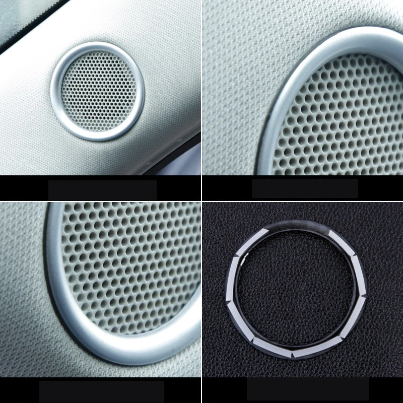 For MAZDA CX-5 CX5 2017 2018 2019 ABS Chrome Front Door Window Inner Triangle A Column Audio Speake Cover Sticker Trim Accessory |