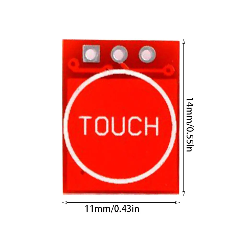 

763 Ttp223 Touch Button Module Self-Locking Jog Capacitive Switch Single-Channel Retrofit Board Module