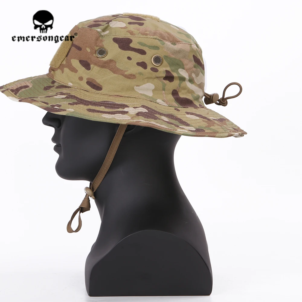 Фото Emersongear, тактическая шляпа Boonie, походная шапка, уличная спортивная шапка для рыбалки, охоты, пешего туризма, кемпинга, мужские головные уборы, страйкбольная боевая шапка №2