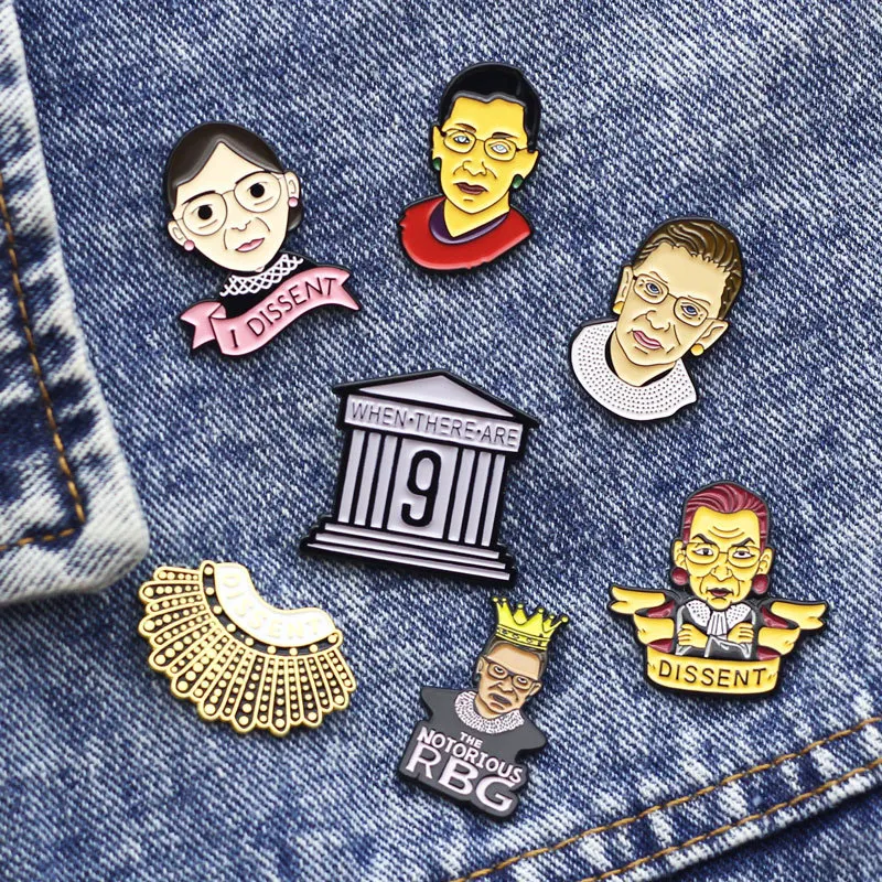 

SP706 Feminism Brooches Cute Enamel Brooch Pins For Women New Fashion Jewelry Collar Accessories Gift