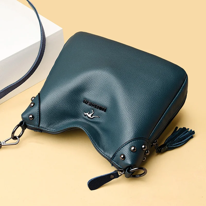 

Designer Women Crossbody Bag Vintage Leather Shoulder Bags High Quality Messenger Bags Small Purse Ladies Handbags Sac a Main