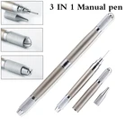 Ручка для перманентного макияжа и бровей, руководство для Tebori, 3 в 1