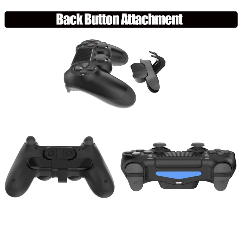 Controller Back Button Extend Attachment For SONY PS4 Gamepad Rear Extension Adapter Electronic Accessories For Playstation 4