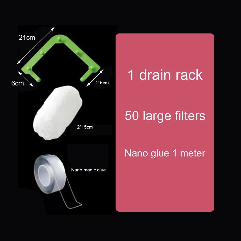 

Kitchen Drainage Rack Filter Sink Strainer Bag Leftovers Garbage Storage Rack Kitchen Hanging Fine Net Holder Sink Filter