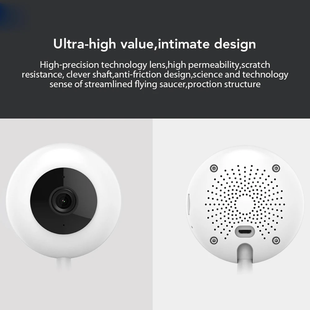 100% Xiaomi Mijia xiaobay умная камера популярная версия 720P HD беспроводная Wifi инфракрасная