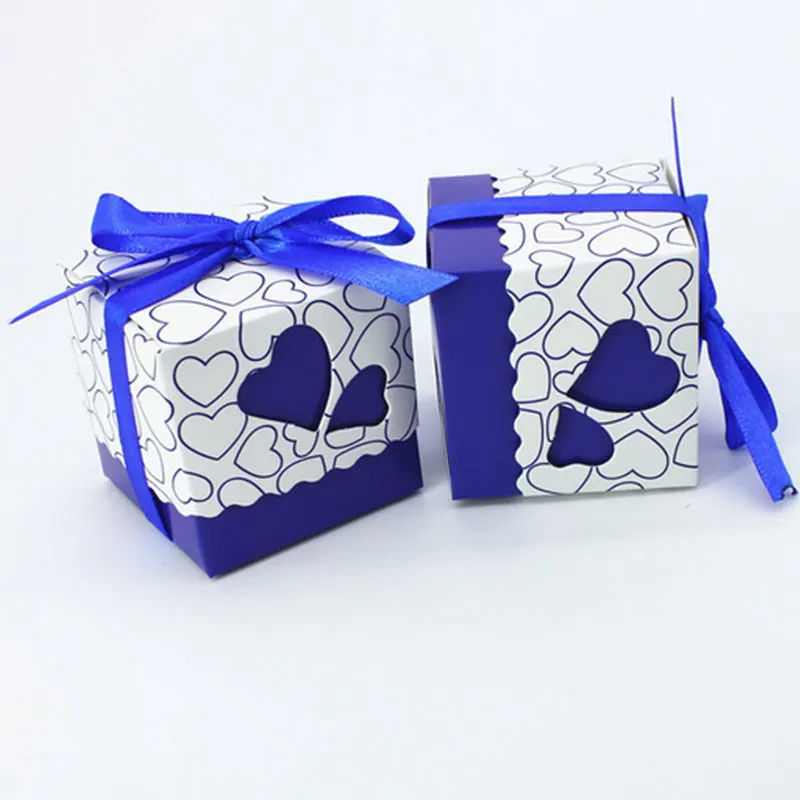 Candy Box Party Decorations Popular Red Heart Shaped Sugar Bag Gift Wedding Supplies Ribbon Packing Love Birthday Favour | Дом и сад