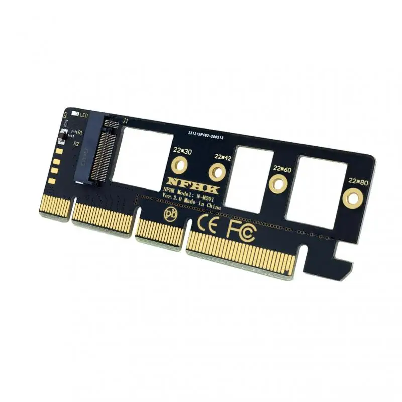 Адаптер M.2 NVMe SSD NGFF на PCIE X4 интерфейсная карта M Key поддержка PCI-e PCI Express 3 0 X16 2230-2280