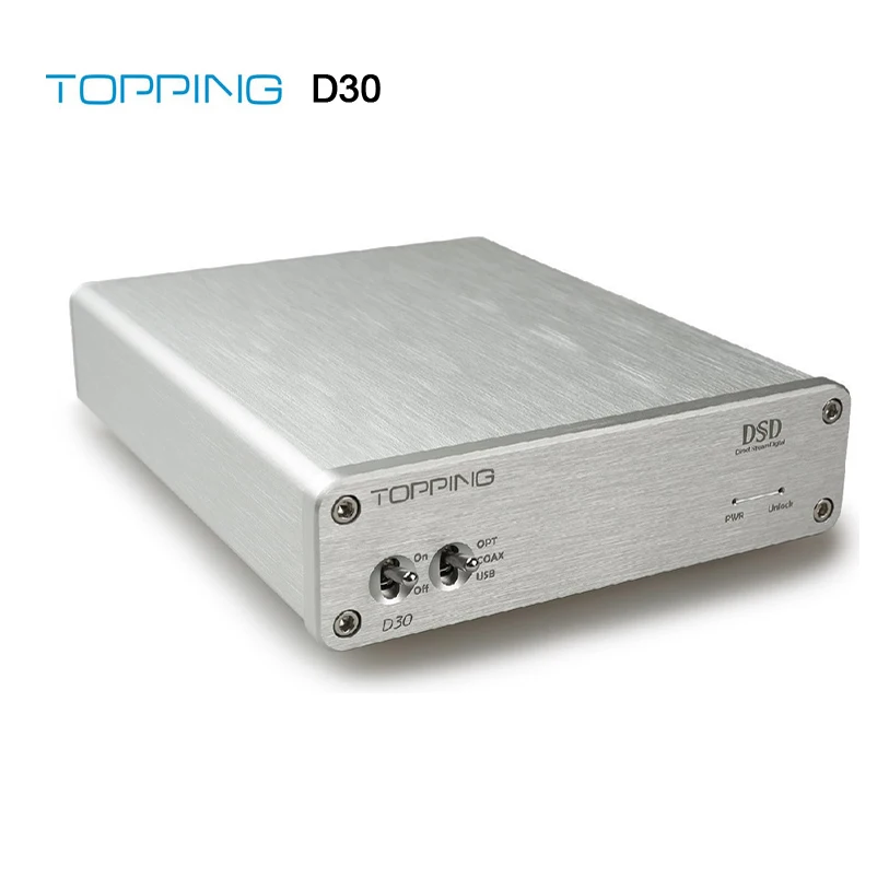 Топпинг D30 DSD аудио декодер USB коаксиальный Оптический волокно XMOS CS4398 24 бит 192 кГц поддержка DSD64 DSD128