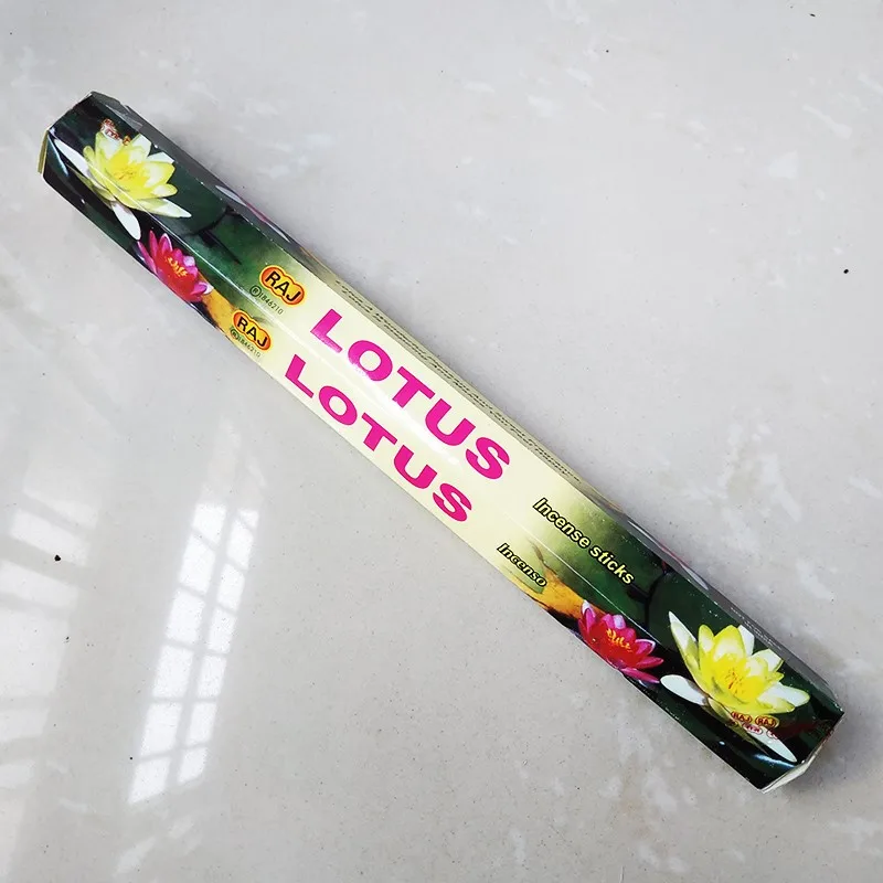 F одна маленькая коробка лотоса индийская палочка благовония оптом подарки Духи