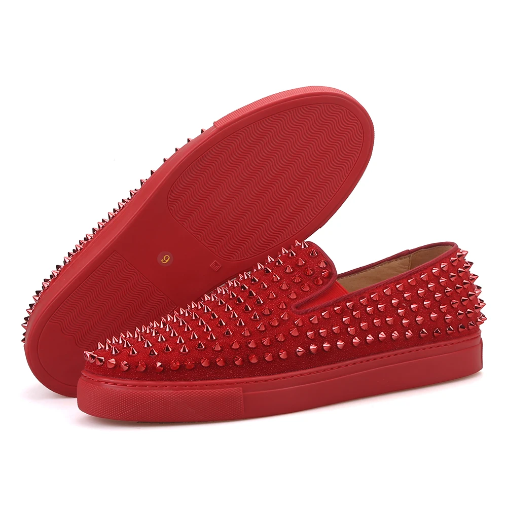 Piergitar 2019 New Cow Suede Sporty style men's casual shoes Handcrafted CL same designs Men spikes sneakers men loafers | Обувь