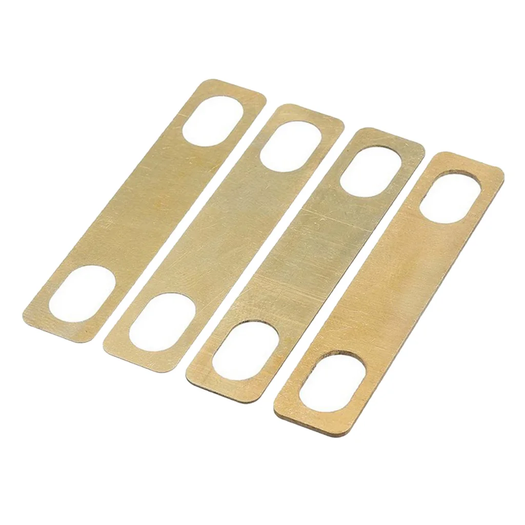 

4 Pieces 0.2mm, 0.5mm, 1mm Neck Shims for Guitar Bass Accessories