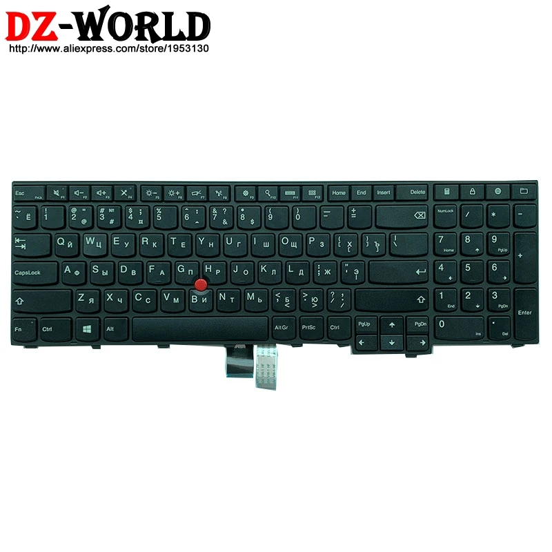 Новая русская клавиатура для ноутбуков Lenovo Thinkpad P50S T560 W540 T540P W541 T550 W550S L540 L560 E531 E540 -