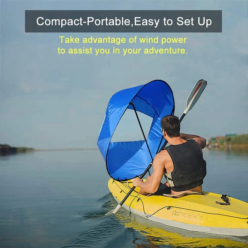 42 дюйма лодка ветра весло парусный спорт комплект складной байдарка Windpaddle по