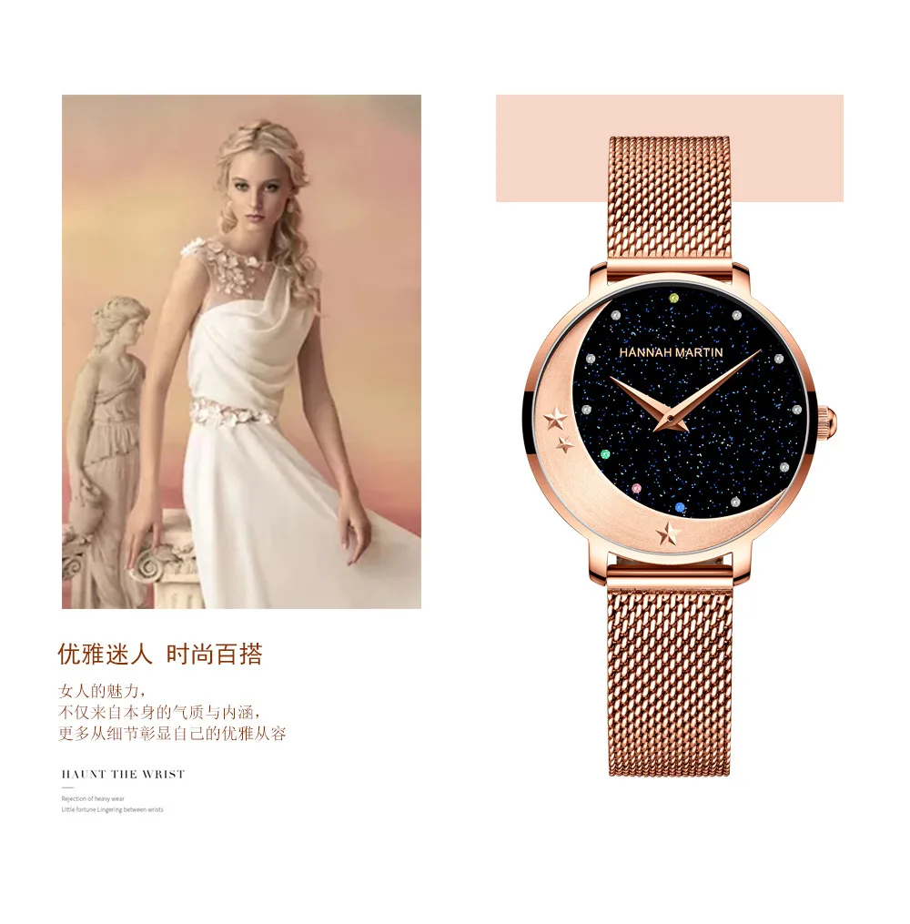 AAA Watch For Women Luxury Casual Top Luxury Gift To Girlfriend Hot Sale Special Offers Brand  Stainless Steel Bracelet Rose Gol