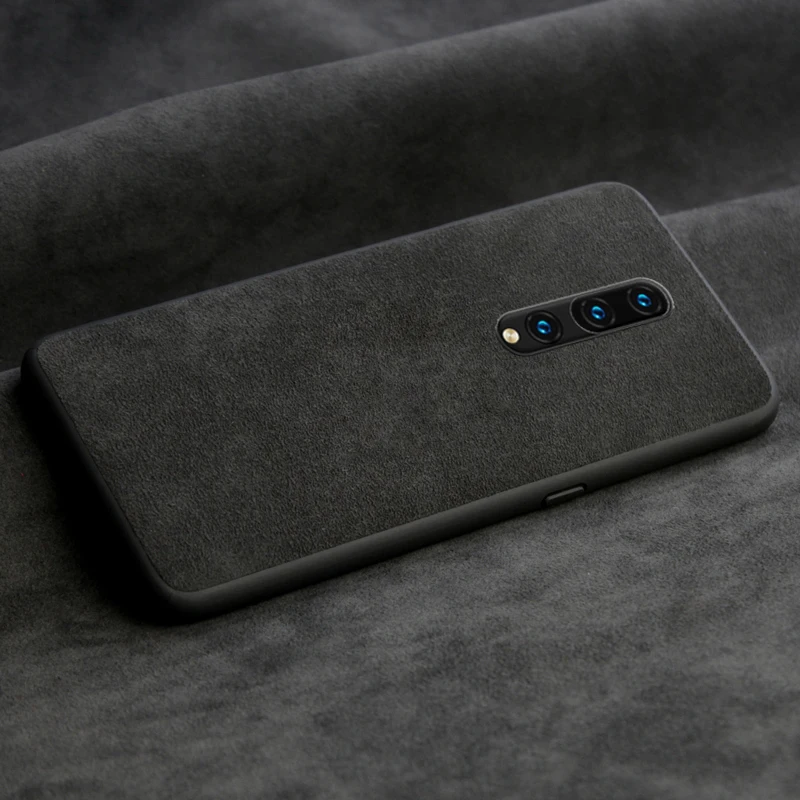 Чехол из натуральной кожи и замши с мехом для Oneplus 8 Pro 7 7t pro чехол oneplus 6 6t воловьей |