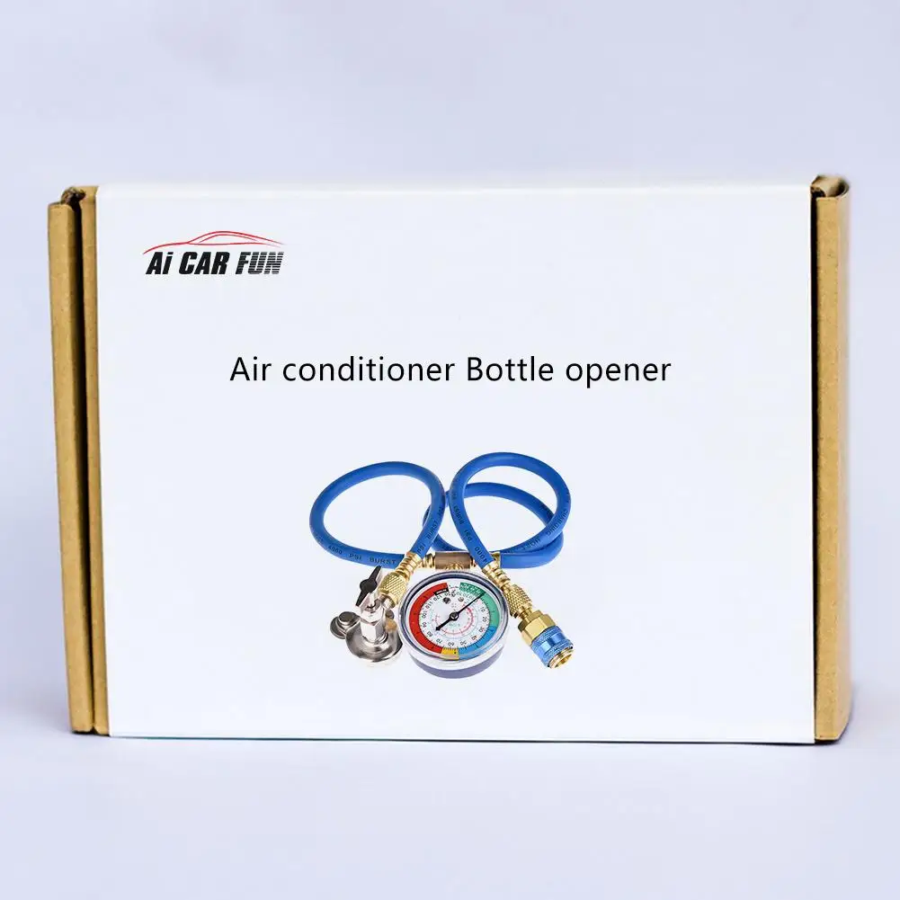 Инструмент для ремонта кондиционера быстроразъемный холодный манометр