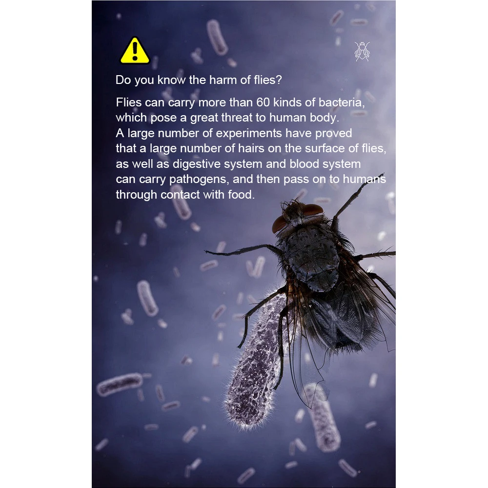 Электрическая ловушка для насекомых и вредителей автоматическая уничтожения