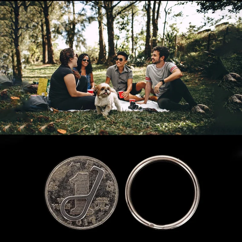 Мини открывашка для бутылок открывалка пивных брелок с инструментами на