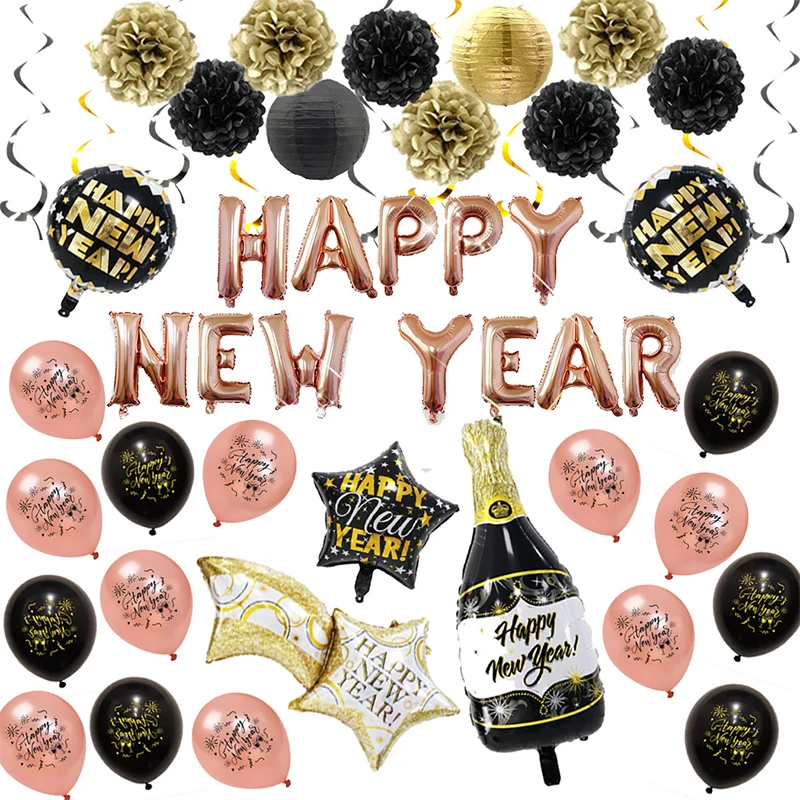 2020 воздушные шары из фольги для нового года вечерние украшения своими руками