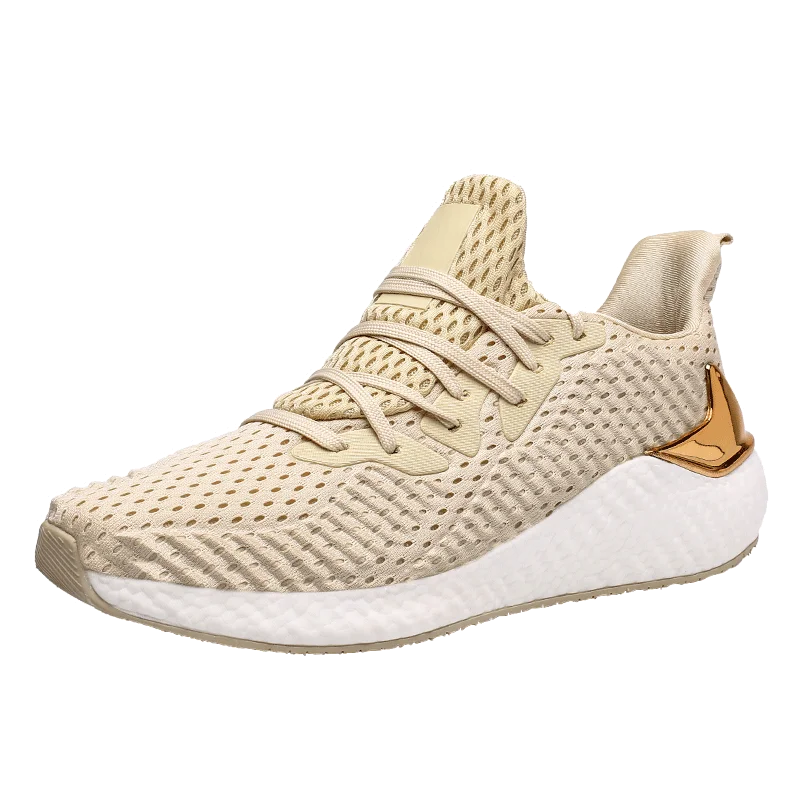 Новые дышащие сетчатые мужские кроссовки нескользящие легкие для бега мужская