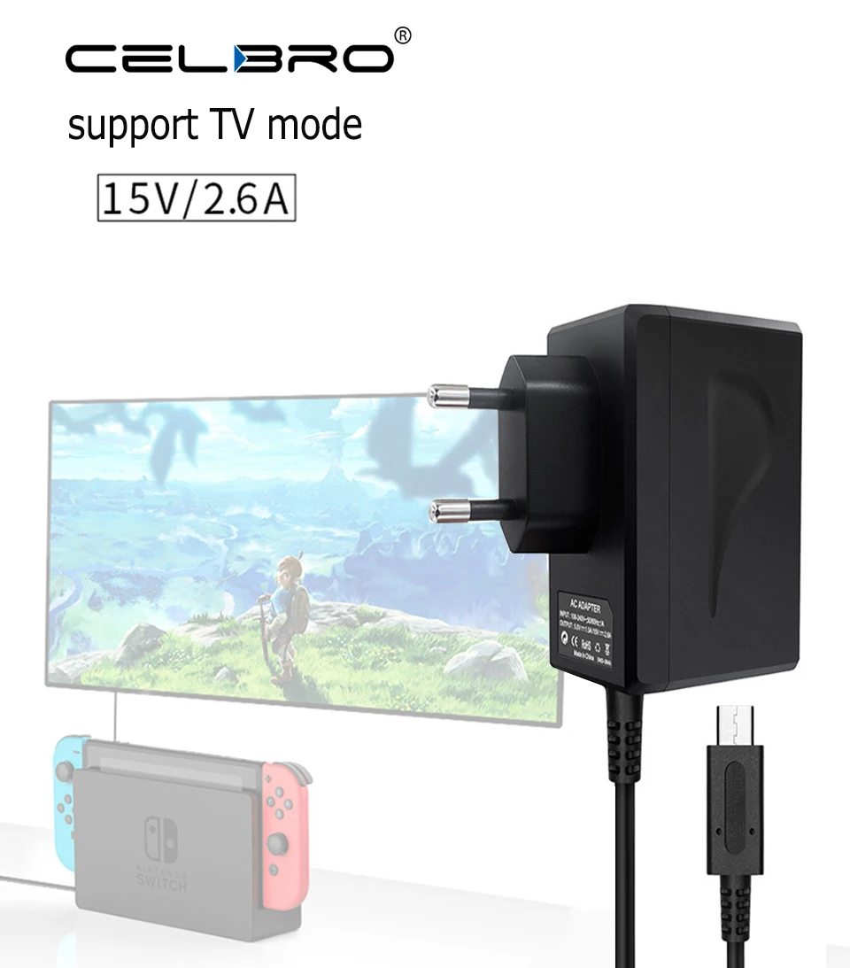 Зарядное устройство для Nintendo Switch Lite NS Игровая приставка адаптер переменного тока