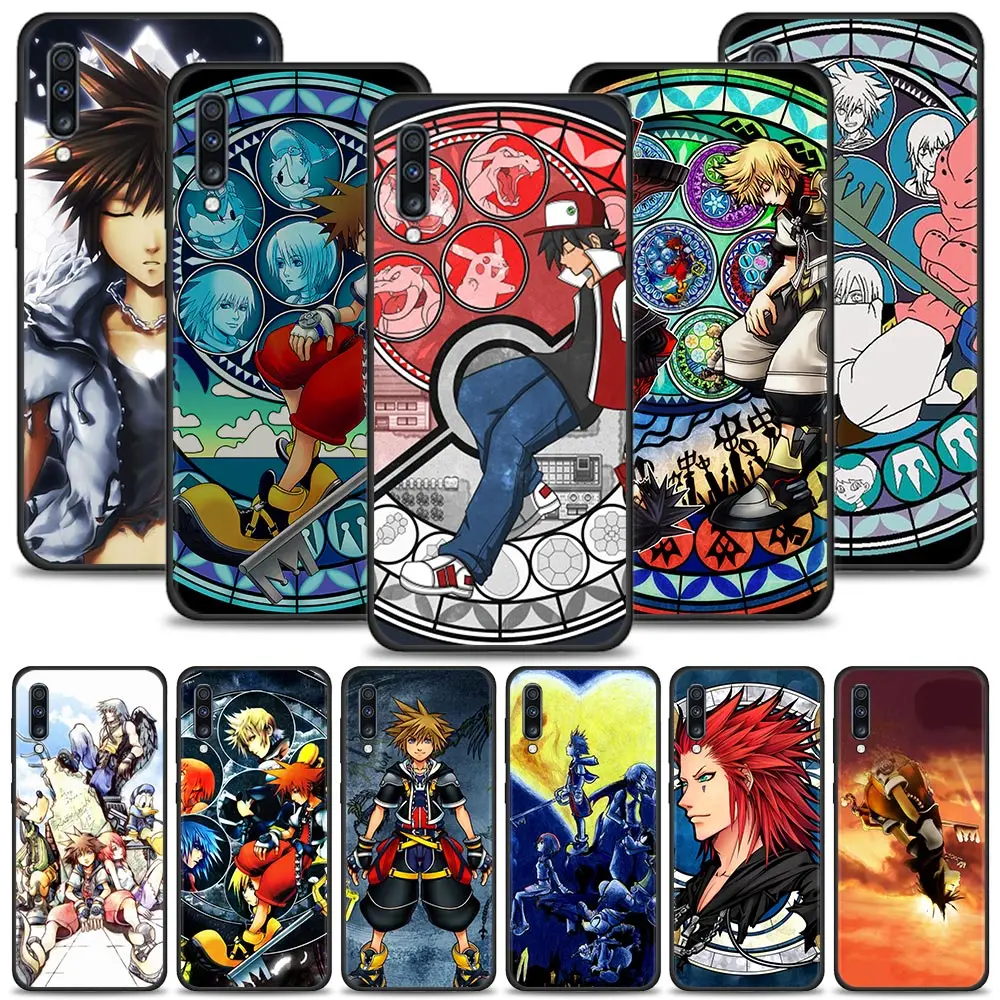 

Чехлы Kingdom Hearts для Samsung A51 A71 A91 5G A41 A31 A21s A11 A01, Мягкий противоударный чехол для телефона