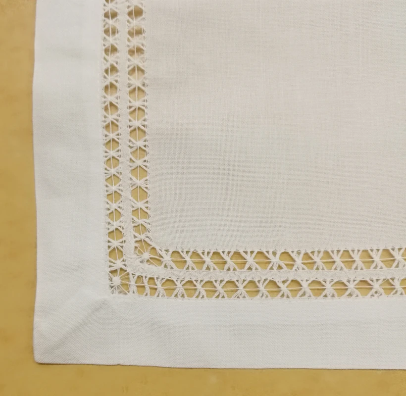 Набор из 12 модных скатертей скатерть толстого материала белые льняные салфетки с