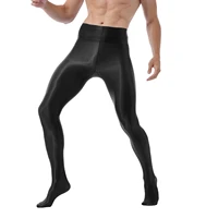 mens gymnastics ballet dance yoga leggings pants fashion glossy pantyhose training fitness workout sports trousers tights pants