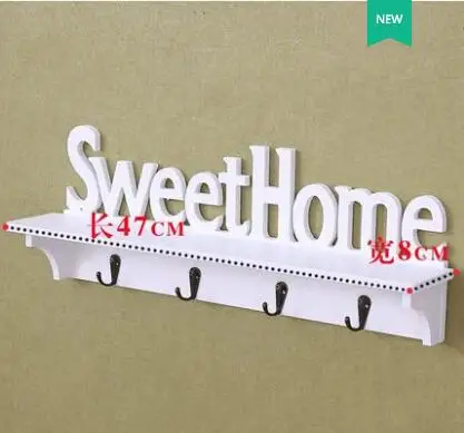 Деревянная пластиковая доска настенная полка без отверстий маленькие украшения