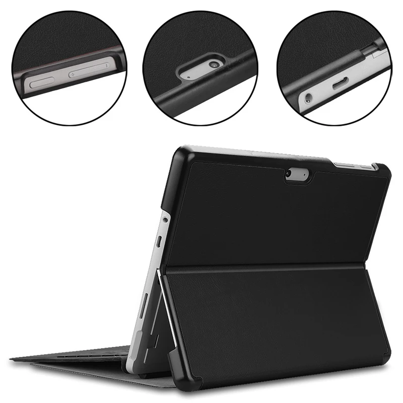 Для Microsoft Surface Pro 4 5 6 7 дюймового планшета чехол ультра тонкий телефон стенд с