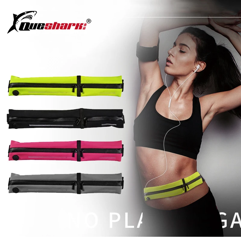 

7.5 Inch Running Waist Bag Jogging Exercise Gym Fitness Bag Water Repellent Ultralight Invisible Belt Multi-use Mobile Phone Bag