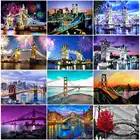 AZQSD 5D Алмазная вышивка мост Алмазная мозаика декорации картины из алмазов вышивка крестиком декор для дома