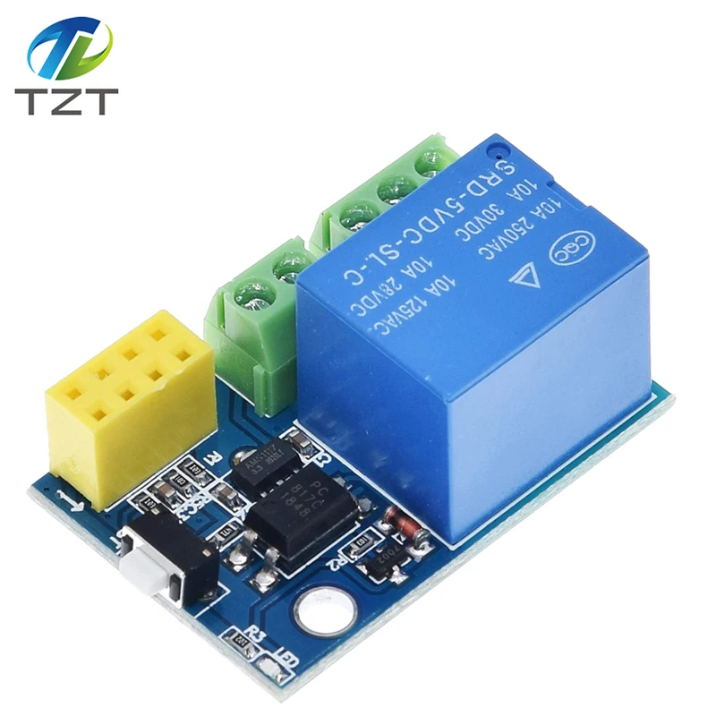 Релейный модуль TZT ESP8266 с Wi Fi 5 В предметы для умного дома дистанционное управление