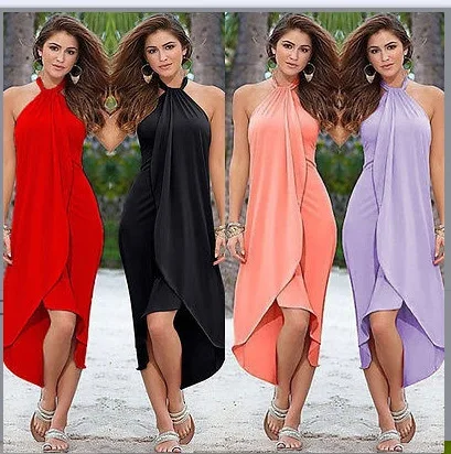 Indian Sari Dresses Dress Women Clothing 2017 Cotton Best-selling Europe And The New Hot Style Sleeveless Long Neck Sexy |