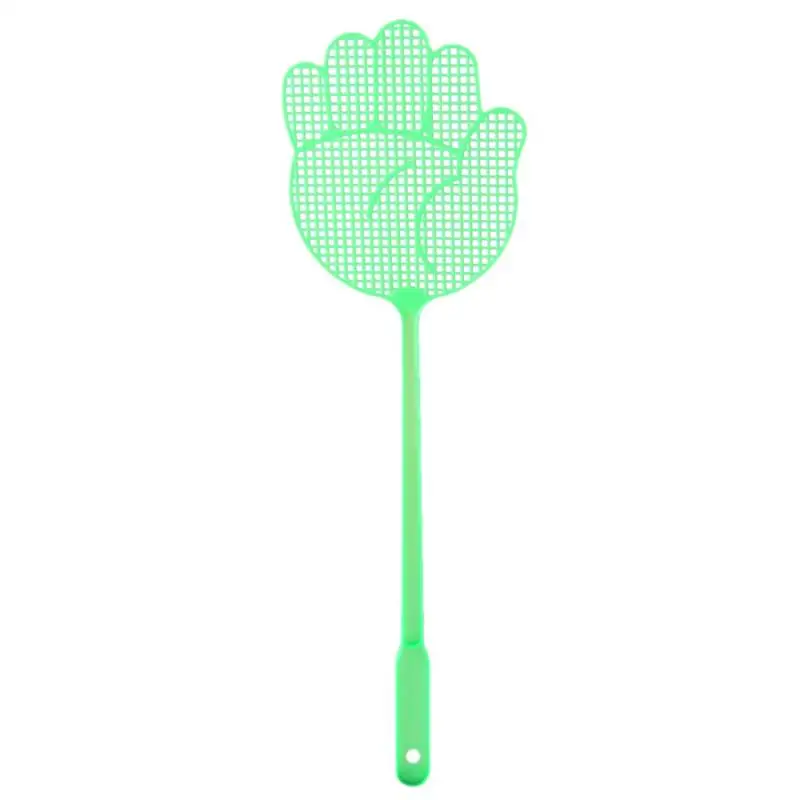 

Hot Selling Cute Palm Pattern Plastic Fly Swatter Lightweight Household Flapper Mosquito Bug Zapper Pest Control Color Random