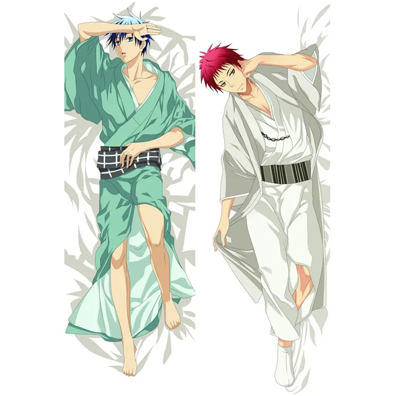 Аниме Kuroko No Подушка с изображением баскетбола крышка Aomine Daiki Murasakibara Atsushi Dakimakura