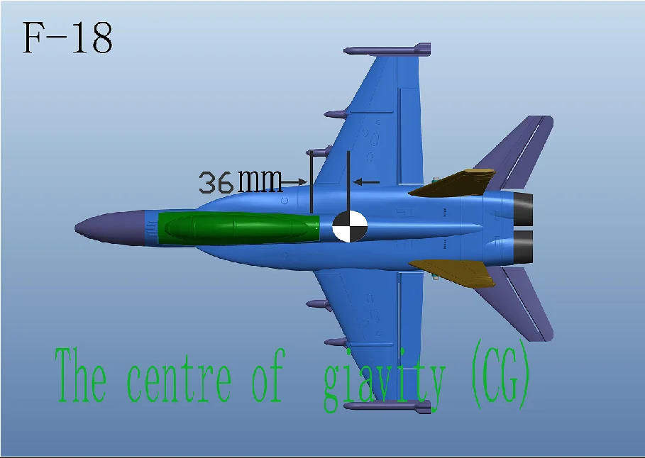 35 мм микро RC Jet F18 белый разобранный комплект|Радиоуправляемые самолеты| |