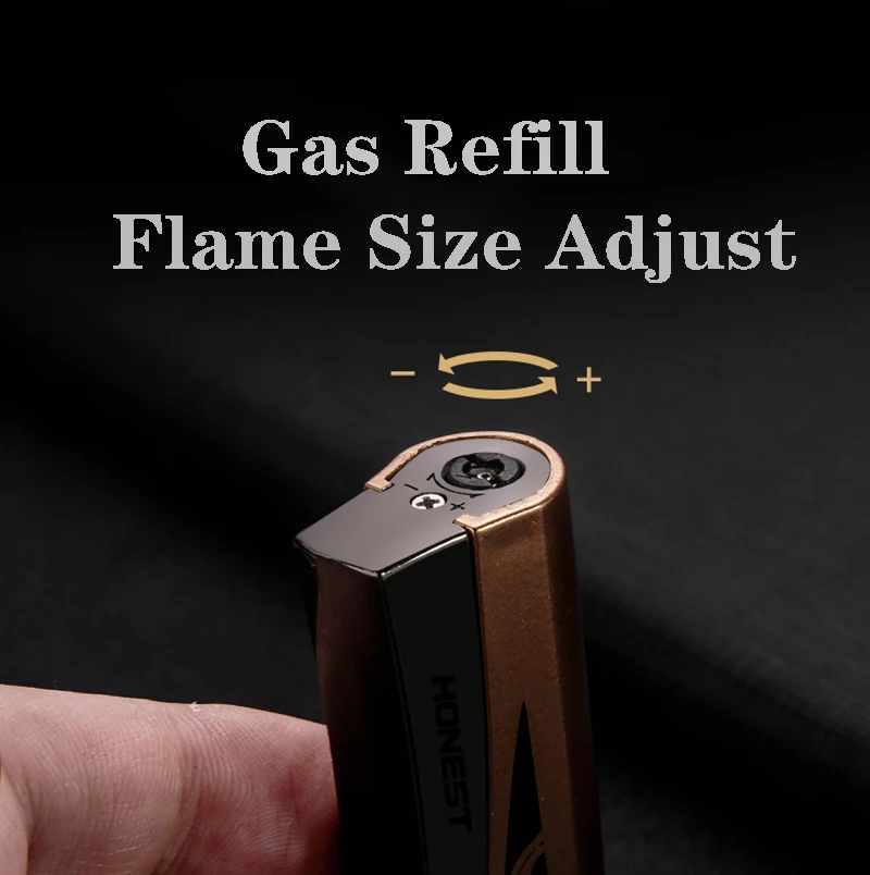 Honest Blue fire direct gas надувная ветрозащитная Зажигалка креативная индивидуальная
