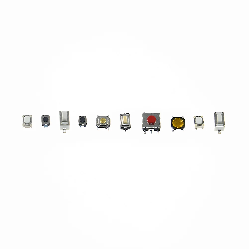 500 шт. 10 типов Тактильный кнопочный переключатель автомобиль дистанционного