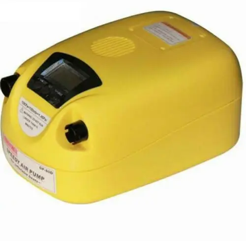 CE LCD резиновый надувной лодочный электрический воздушный насос высокого