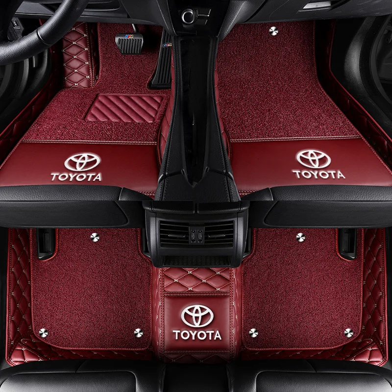 Автомобильный коврик для Toyota corolla e150 sienna Corolla wish land cruiser 100 alphard Verso аксессуары