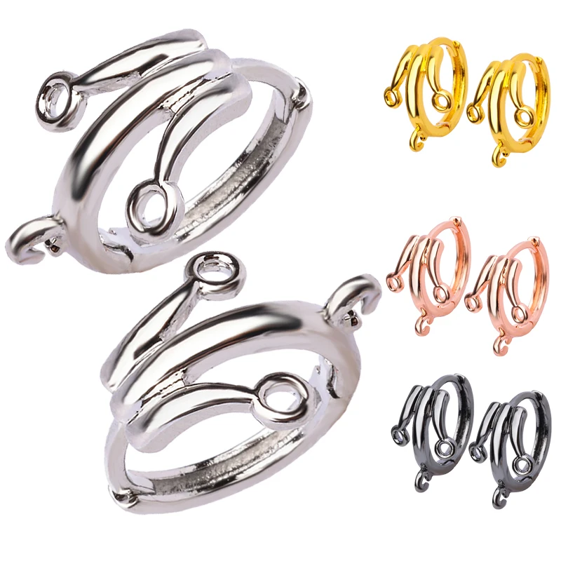 Peixin Новая мода корона дизайн латунные ювелирные изделия серьги крючок застежка