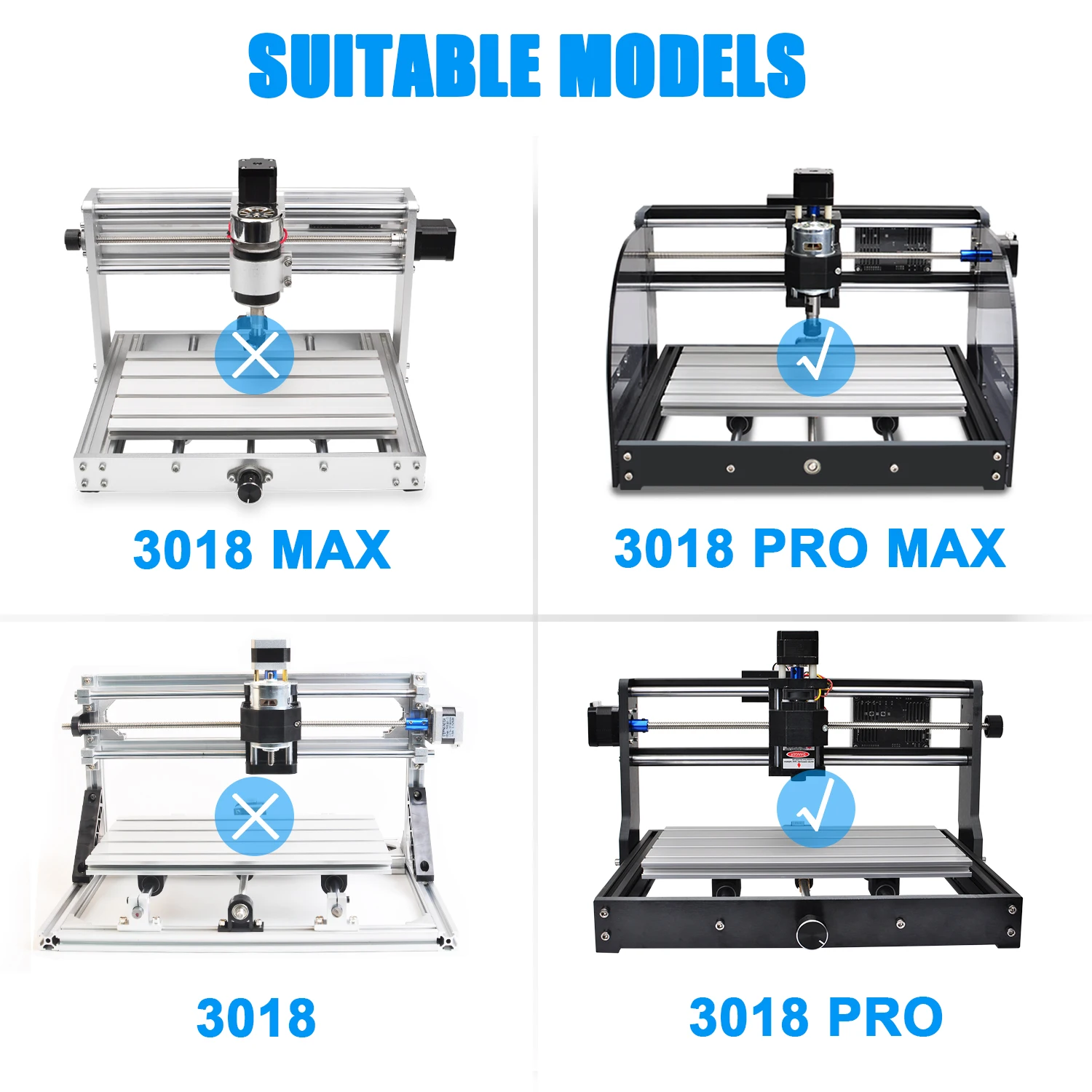 Комплект удлинителей Daedalus CNC 3018 комплект обновления от до 3040 совместимый с