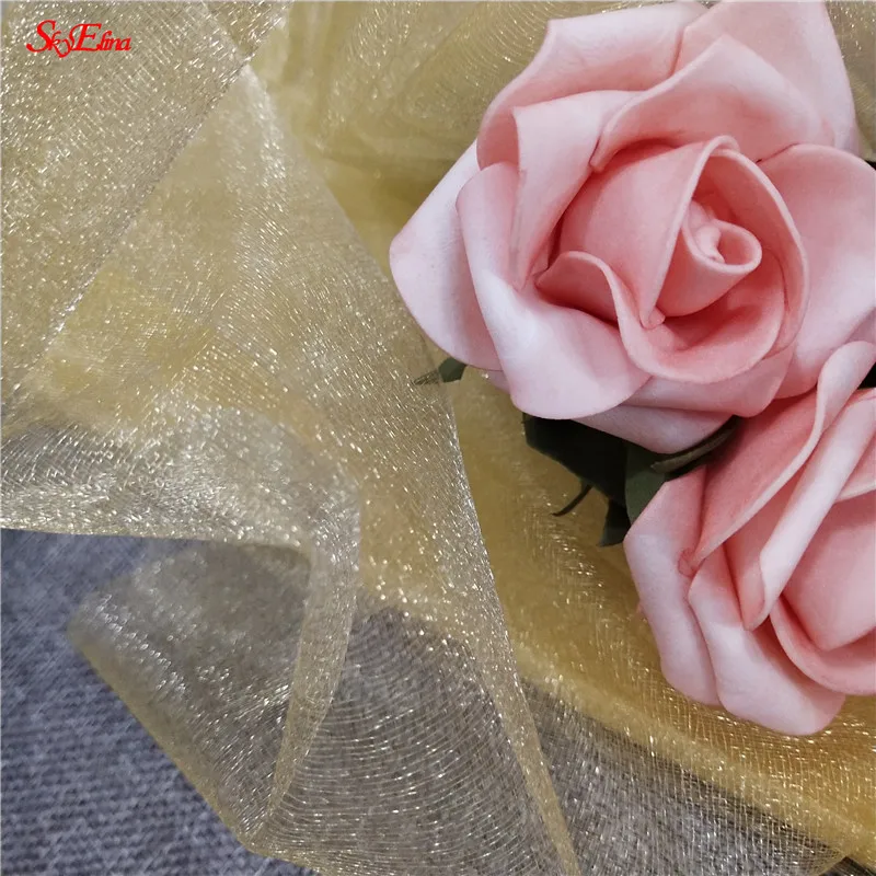 Тюлевая юбка-пачка в рулонах блестящая с блестками для малышей 5 мес./10 мес.