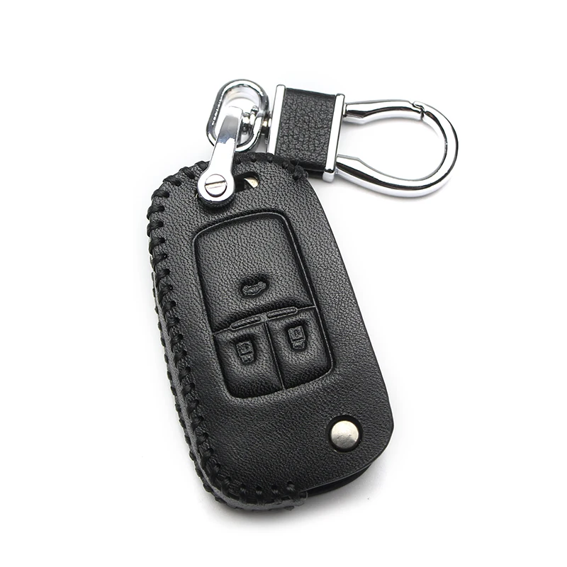 2 3 4 кнопки автомобильный чехол для ключей кожаный дистанционная защита Chevrolet Cruze Malibu Aveo круиз брелок авто