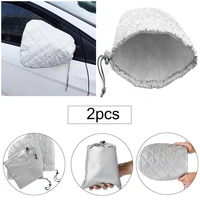 2pcs car side mirror protective cover ice mirror covers waterproof frost guard mirror cover for rear view mirror