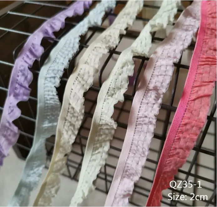 Эластичная плиссированная лента для шитья одежды 1 м | Дом и сад