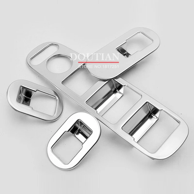 Для Honda HRV 2018 Хромированная Подставка для окна переключатель панель Накладка VEZEL