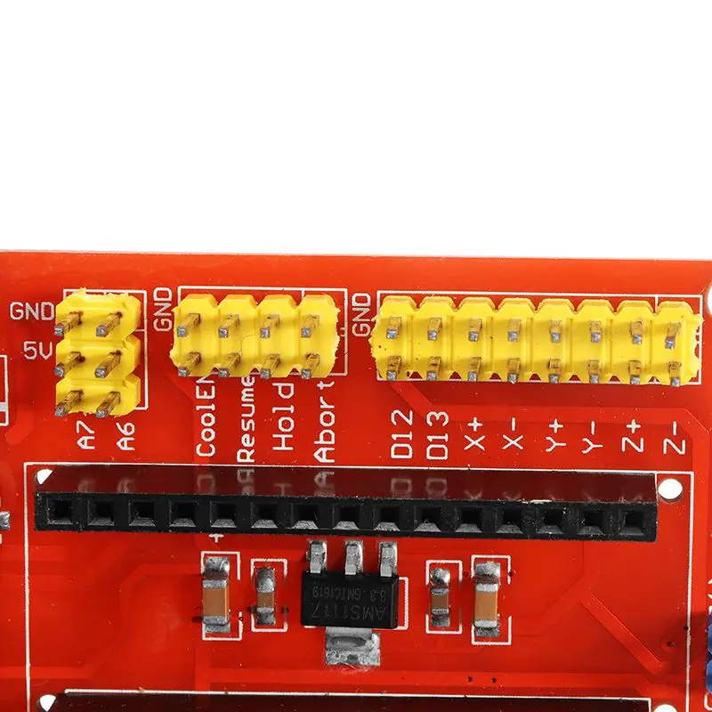 Многоцветная Смола CNC Щит V4 Плата расширения для arduIno гравер машина драйвер 3D